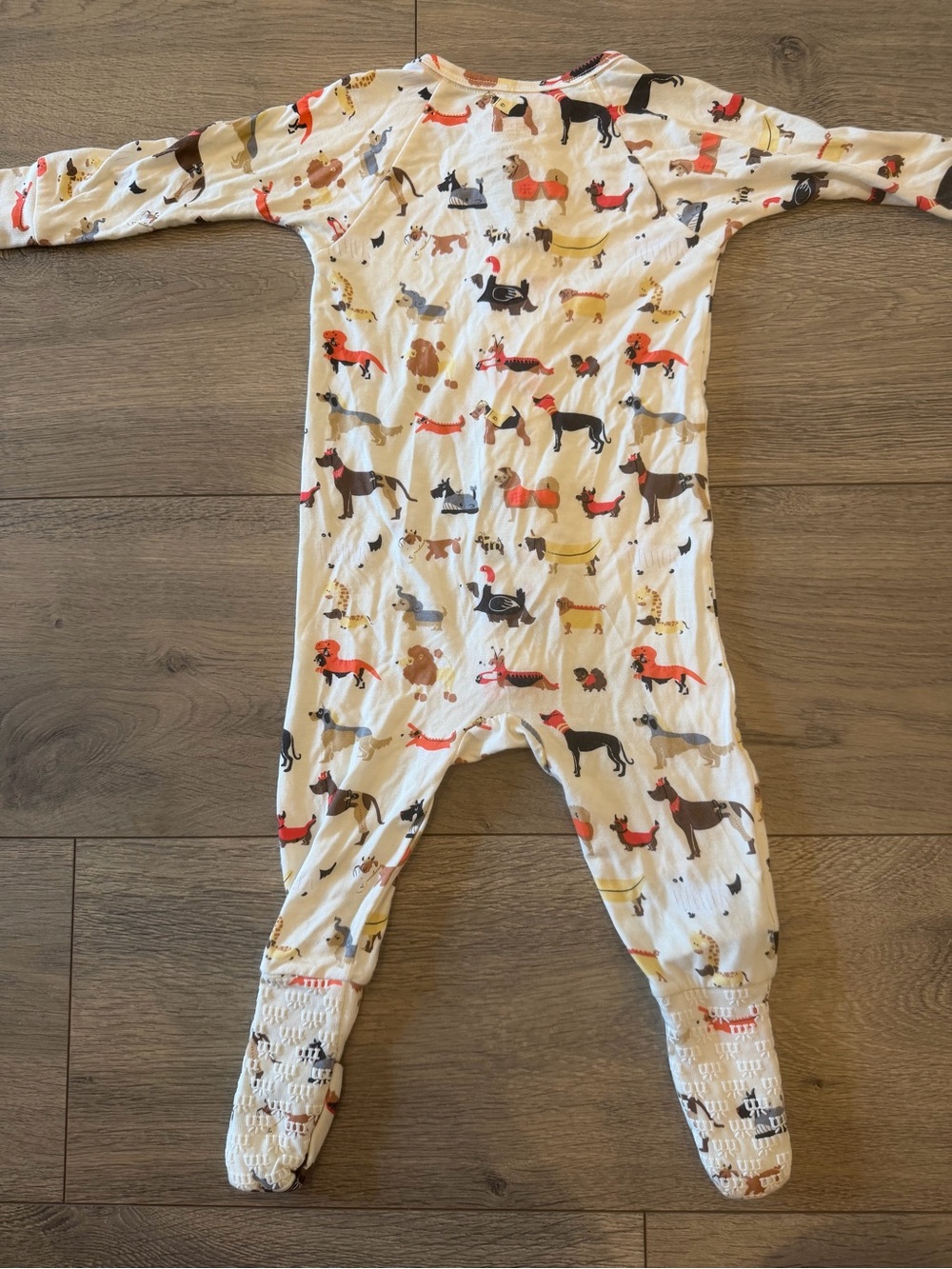 NWOT - Magnetic Me Halloween Dog Footed Onesie - Picture 3 of 5